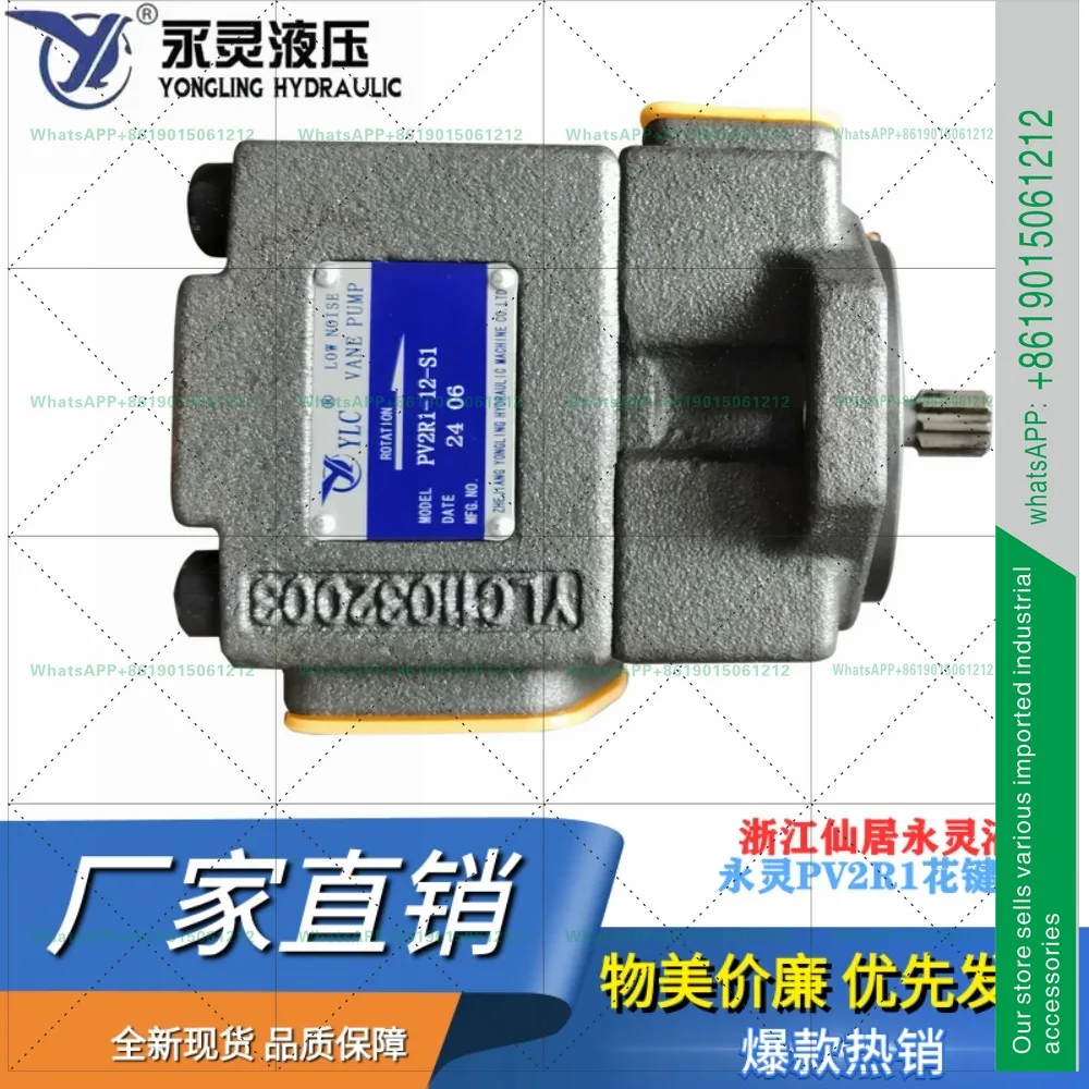 Yongling Hydraulic Vane Pump PV2R1- 4/6/8/10/12/14/17/19/23/25/28/31/36-S1