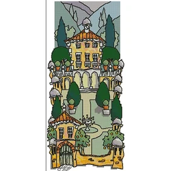 ZZ2548 For Needlework Kit NOT PRINTED Cross stich Painting Set Cross Stitch Kits Cross-stitch Embroidery Set Stitch Kits Cross