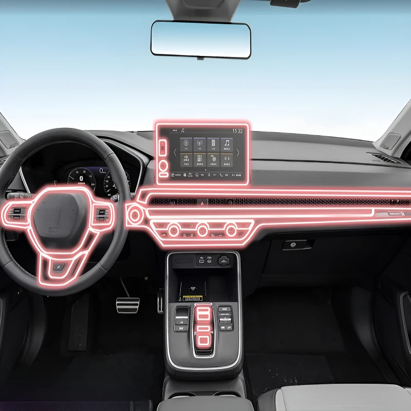 

FOR Honda CRV New energy 2023-2025 Dashboard Film Anti-Scratch Car Interior Screen Protection Film Modification Suitable