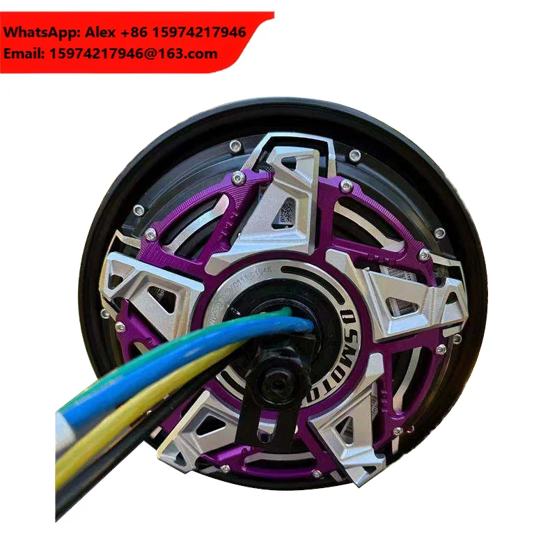 QSMOTOR 10 Inch V6 QS212 3000W High-Performance Brushless DC Motor Electric Bicycle Permanent Magnet 3000 IP65 Waterproof