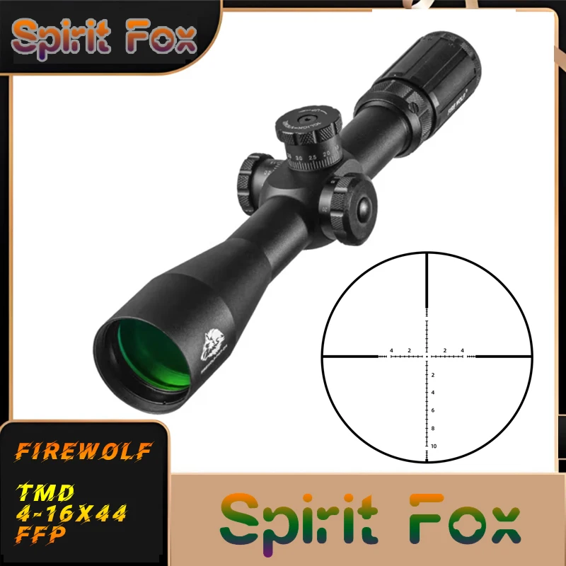 

Оптический телескоп Fire Wolf TMD 4-14X44IR LED с LED-подсветкой, HD-качеством, высокой сейсмостойкостью и высокой точностью, с двойной сеткой прицельной марки, для использования на открытом воздухе