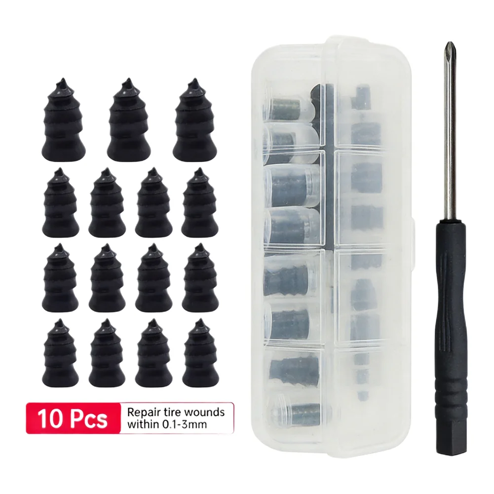 For Cycling For Driving Car Vacuum Tire Repair Fast Tire Repair Professional Puncture Repair Storage Boxes Included