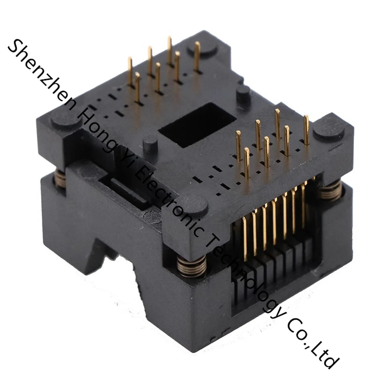 SOP14-1.27 Electronic component adapter Aging Seat Adaptation 196mil/5.0mm Body Width 7.4 Including Foot Width Chip Aging Burn