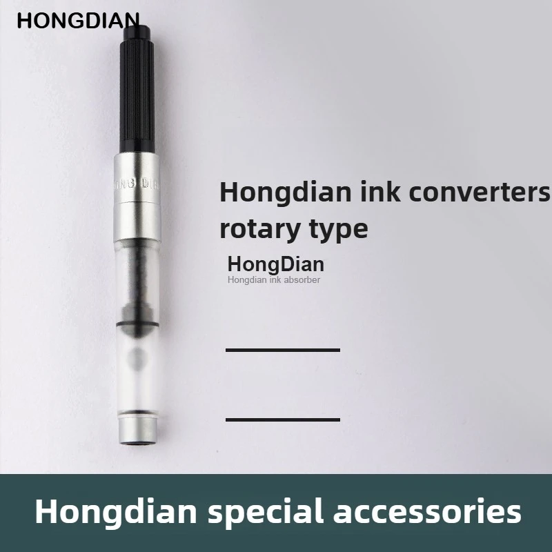 10/5/1PCS HONGDIAN Rotary 3.4mm Ink Converter Filler Cartridge Ink Absorber Fountain Pen Ink Suction School Supplies Stationery - view 3
