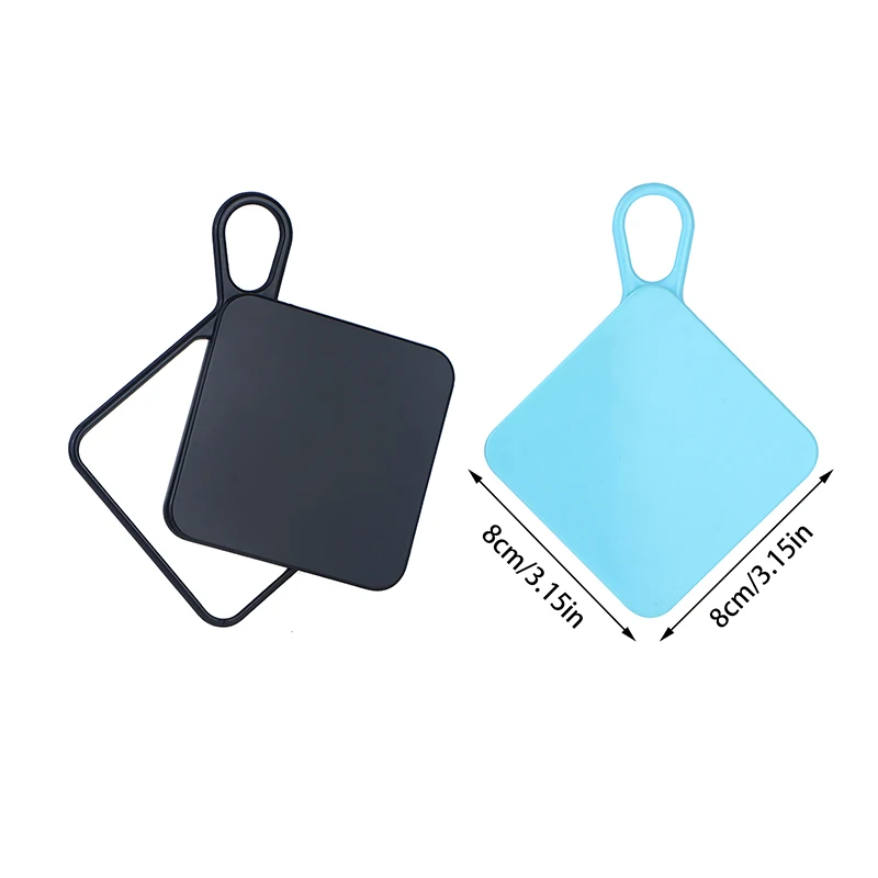 Portable Compact Mirror Mini Ultra-thin Unbreakable Makeup Tool Rotating PU Cosmetic Mirror Travel