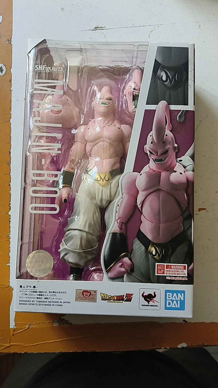 

100% Original BANDAI Majin Buu Dragon Ball Z S.H.Figuarts Super Saiyan Buu Action Figures Statue Model Collection Gift Toys