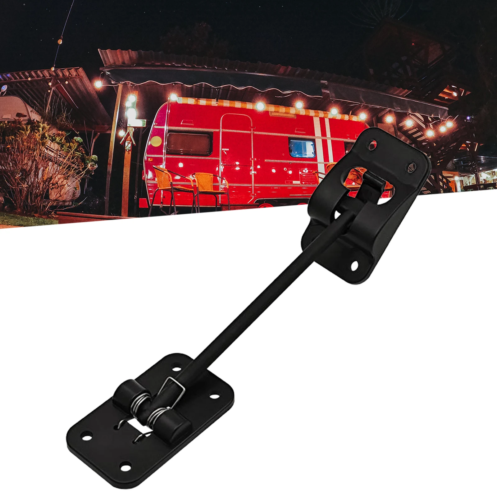 RV Door Holder Door Hardware Easy Installation Auto Accessories T Style Entry Door Catch Holder Latch Holder for Trailer