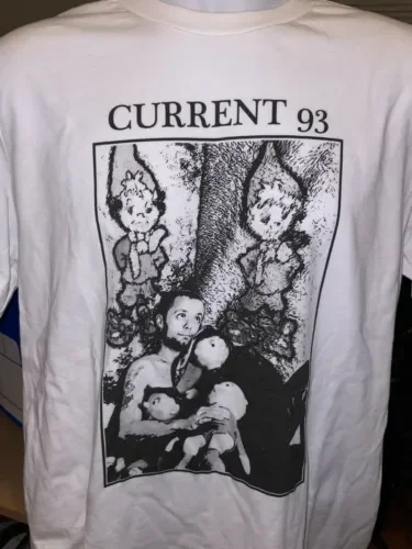 Current 93 shirt XL Rare OOP Folk Experimental Noise Industrial Music long or short sleeves