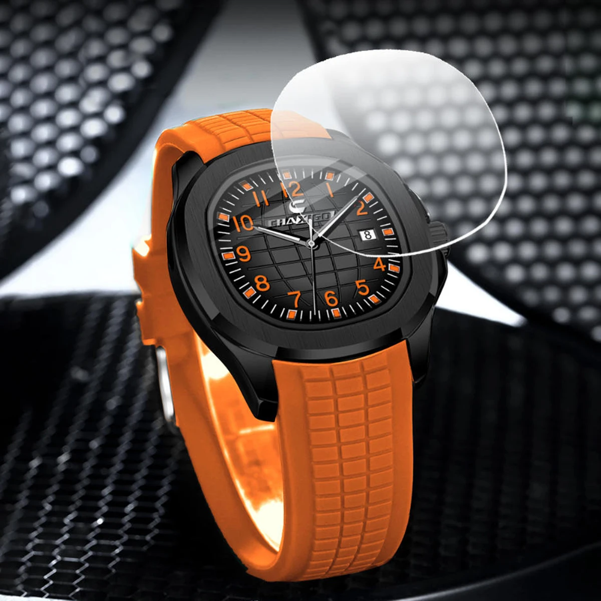 CHAXIGO Men's Business Quartz Watch Waterproof Watch Men's Hand Thunder Quartz Watch Brand Men's Watch