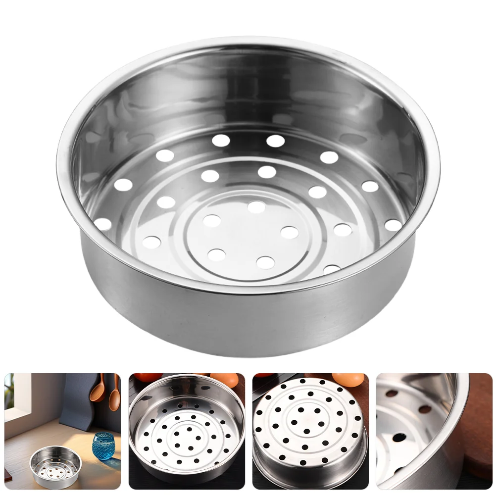 2 Pcs Rice Cooker Steamer Vegetable for Cooking Basket Household Rack Pot Stainless Steel Holder Steamers