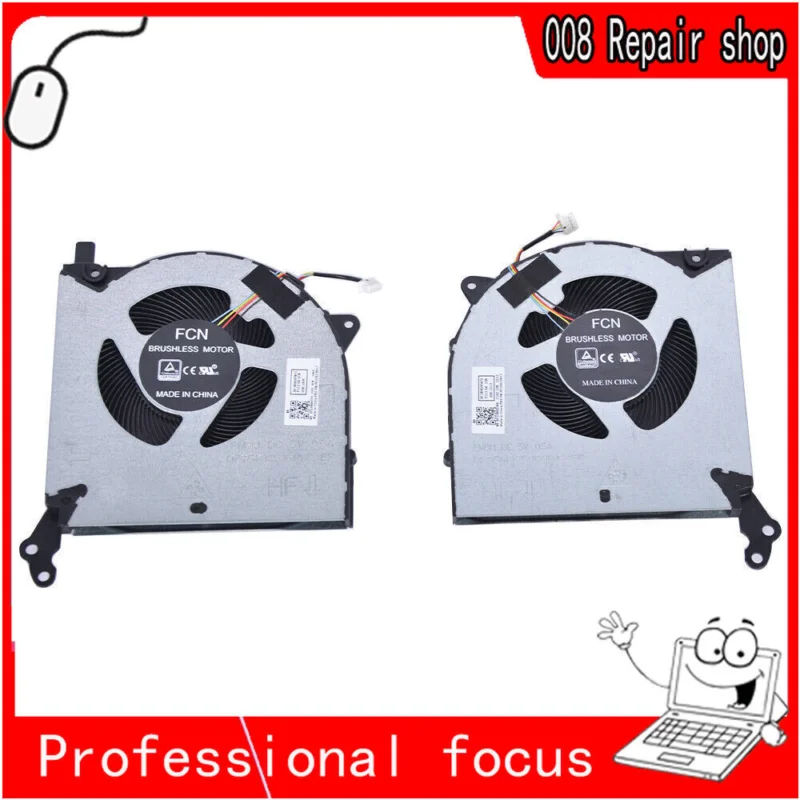 NEW CPU GPU Cooling Fan For LENOVO Legion 5 5I 15IMH05 15ARH Legion 5 5i 17