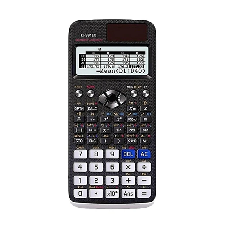 2X FX-991EX Calculadora Científica 552 Funções Calculadora Funcional para Estudantes Escolares e Professores A