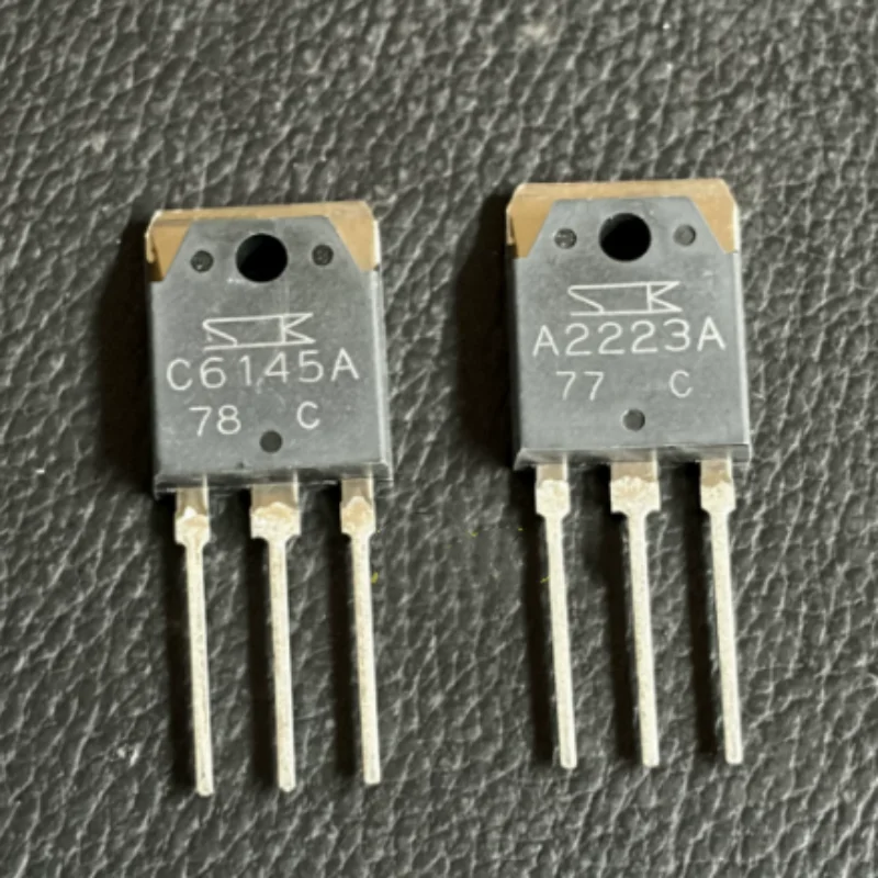 1pair/lot A2223A C6145A 2SA2223A 2SC6145A New Genuine Audio Pairing Tube TO-3P