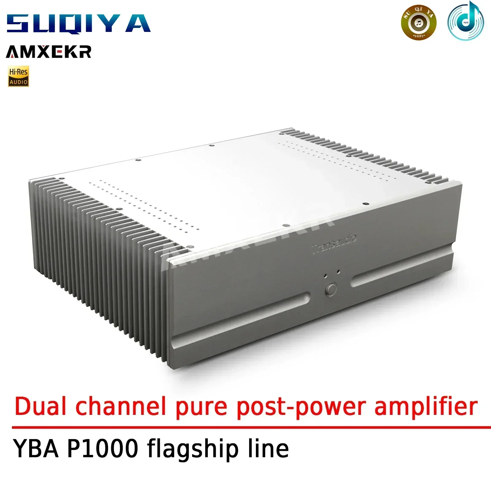 AMXEKR P10 Dual Channel Pure Rear Amplifier with YBA P1000 Flagship Power Amplifier Line Home Theater