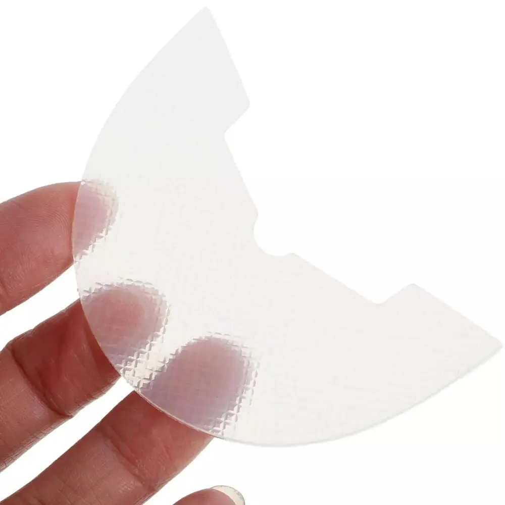 1 Pair Portable Noise Reduction Sole Anti-slip Stickers Thickened Wear-resistant Heel Protectors Sneaker Grips Shoe Heel Pad