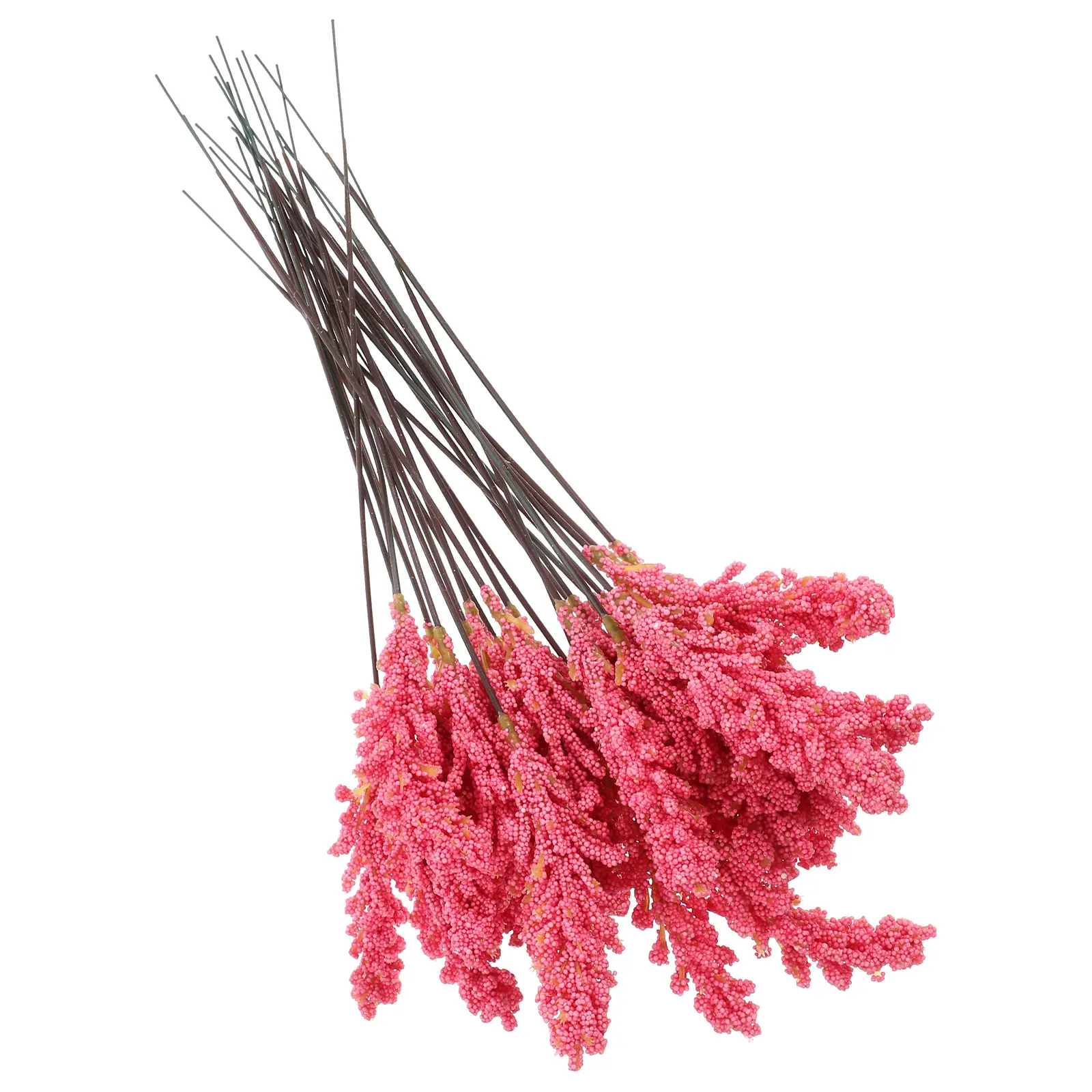 

24Pcs Artificial Wheat Ear Decoration Lifelike Simulation Home Decor Wedding Table Setting Natural Floral Bouquet