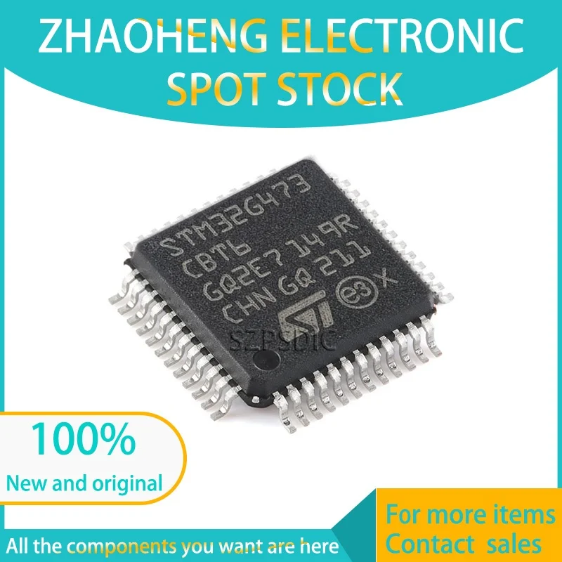 New original STM32G473CBT6 LQFP-48 ARM Cortex-M4 32-bit microcontroller-MCU