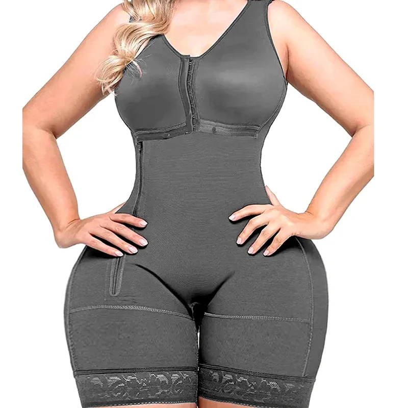 AfruliA urządzenie do modelowania całego ciała Fajas Colombianas pasy body gorset pas poporodowy bielizna wyszczuplająca gorset modelujący talię bielizna modelująca