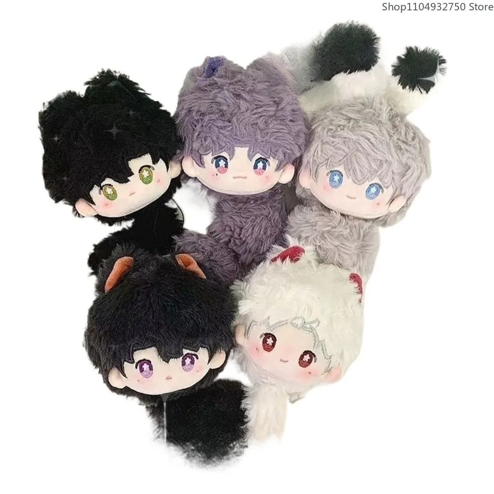 Atributos de amor e espaço profundo, mercadorias periféricas, pingentes pequenos de pelúcia de grupo, chaveiros, presentes de aniversário, bonecos de algodão