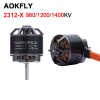 AOKFLY AM2312-X 2312 980KV 1200KV 1400KV Brushless Motor 3~4S Lipo Rear output shaft For RC Models 3D airplane Fixed Wing Drones