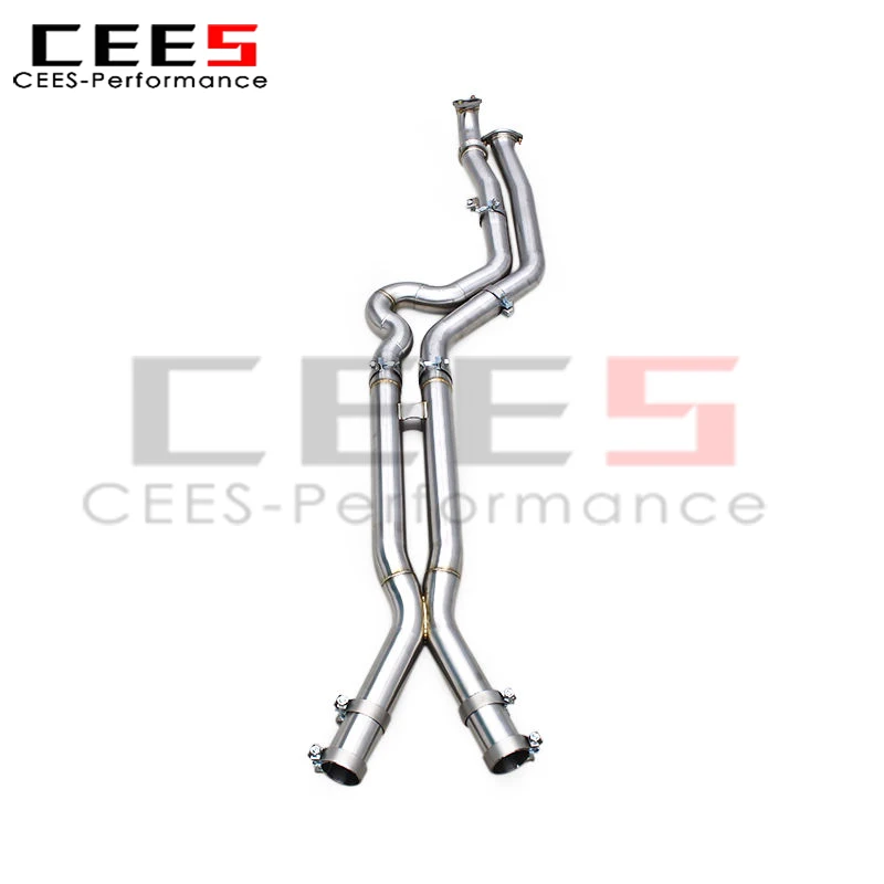 CEES Tuning Equal Length Exhaust Mid Pipe for BMW M3/M4 G80/G82 3.0T 2021-2024 Stainless Steel Middle Pipes Exhaust System