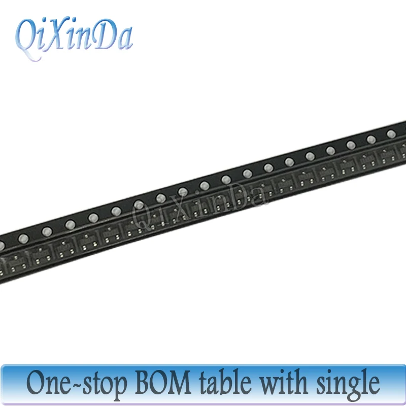 100 قطعة MMUN2132LT1G A6J MMUN2133LT1G A6K MMNU2134LT1G A6L MMUN2135LT1G A6M SOT-23 SMD الترانزستور الرقمي