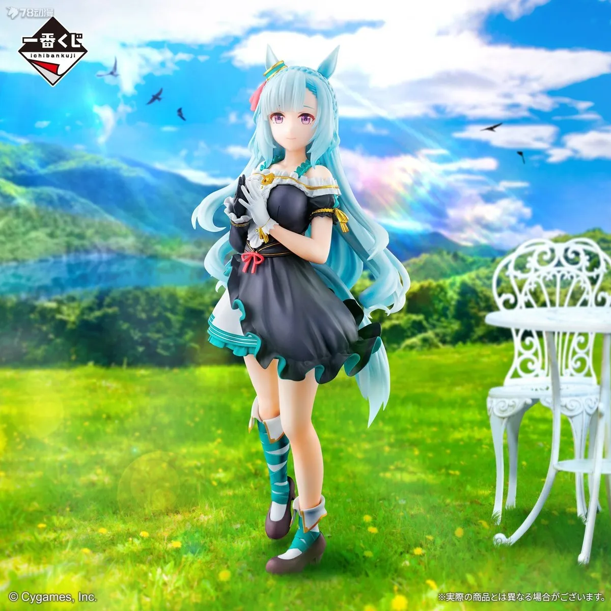 

В наличии Bandai Ichiban Kuji, оригинальная статуя Pretty Derby Rice Shower, гараж, коллекционные украшения, модель игрушки, статуя, гараж