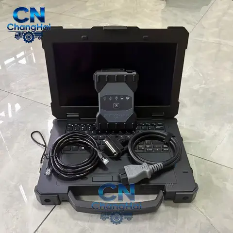 C6 DOIP VCI Multiplexer with laptop, pre-installed with V2025 version of the complete set of dedicated diagnostic software