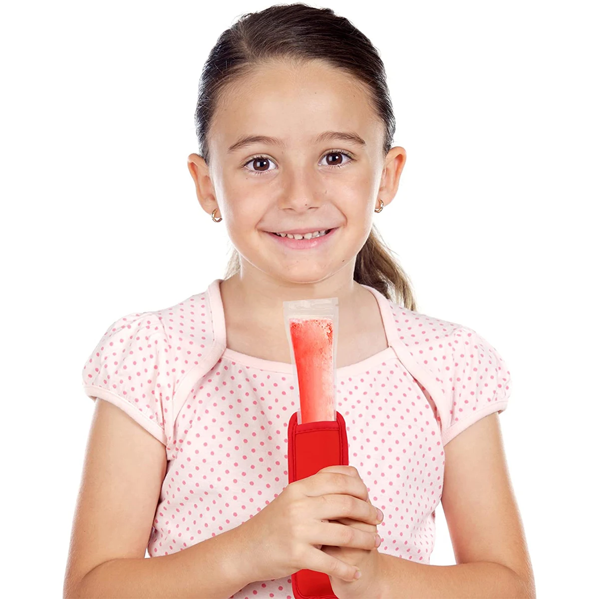 2 pezzi maniche in Neoprene per ghiaccio Pop riutilizzabili antigelo porta ghiaccioli borse maniche isolanti per gelato per bambini e feste in spiaggia