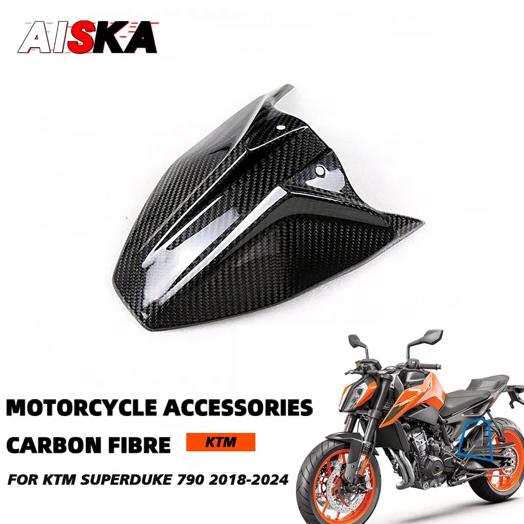 

For KTM Superduke 790 2018 - 2020 100% Carbon Fiber Rear Hugger Fender Splash Mudguard Fairing Motorcycle Accessories 2021 2022