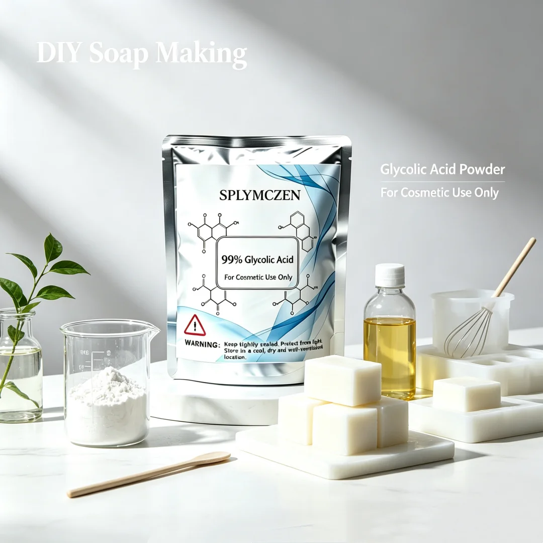 SPLYMCZEN 글리콜산 수용성 하이드록시아세트산 D - Soap Making Acid 리뷰 및 가격
