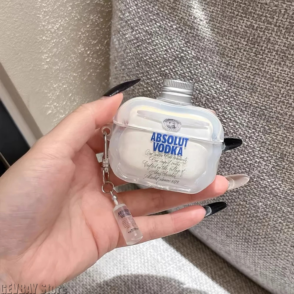 Vodka Airpods 4 Case 4th Generation Case Airpods Pro 2 Compatible