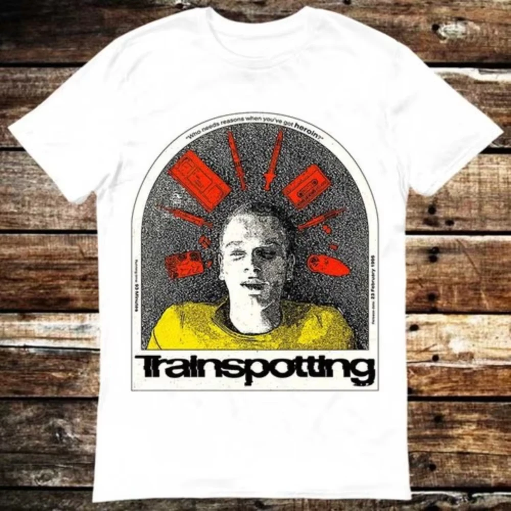 Trainspotting Movie Classic 90s Retro Gimmick Cool Gift T-shirt Men's Clothing Women's Cotton Streetwear 2026 Summer New T Shirt
