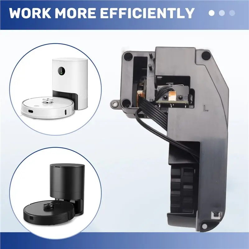 

Electronically Controlled Wheel For HONITURE Q6 Pro / Q6 / IMOU L11 Pro Robotic Vacuum Cleaner Replacement Parts
