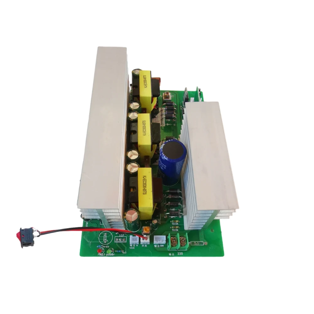 Modified Wave Inverter Motherboard 1500W DC9.5-14.5V to AC220V 50Hz Inverter Circuit Board Driver Module DC-AC Converter