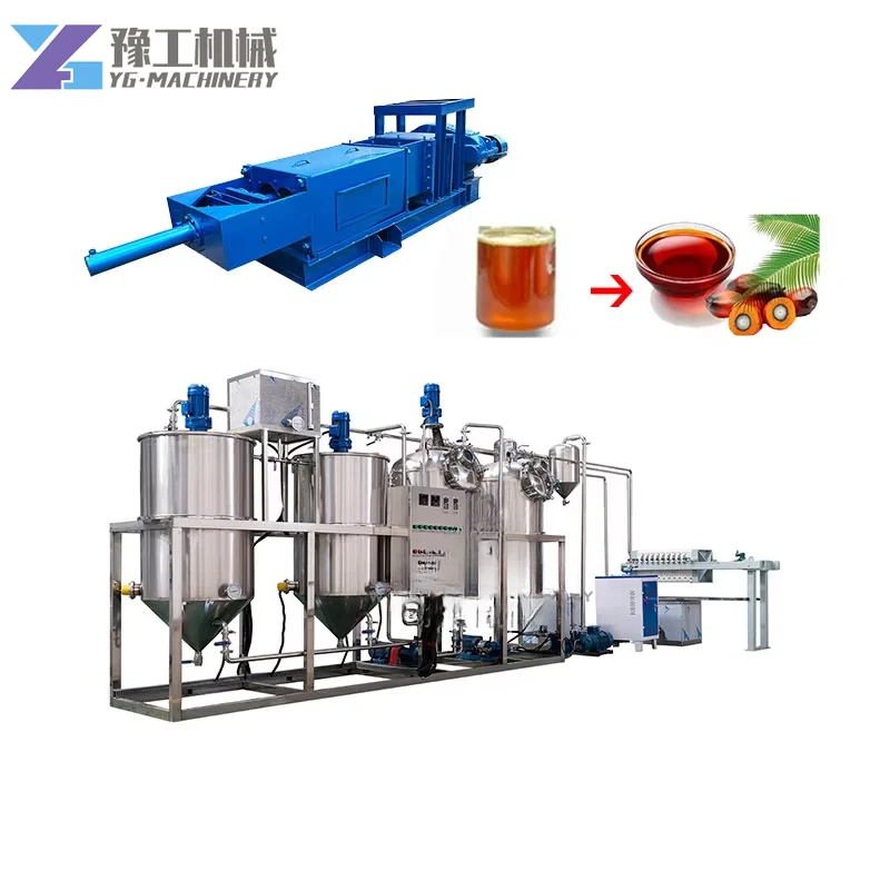 YG Cottonseed Oil Refining Machine Cotton Seeds Oil Refinery Plant Manufacture