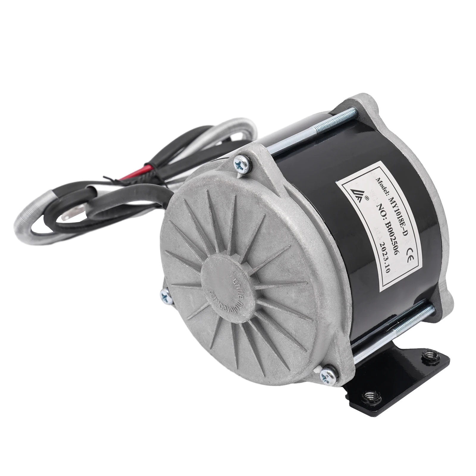 Electric Scooter Motor, 500W Brushed DC Motor, 1700rpm, High-Torque Performance, Flexible Rotation, High-Quality Iron, Copper,