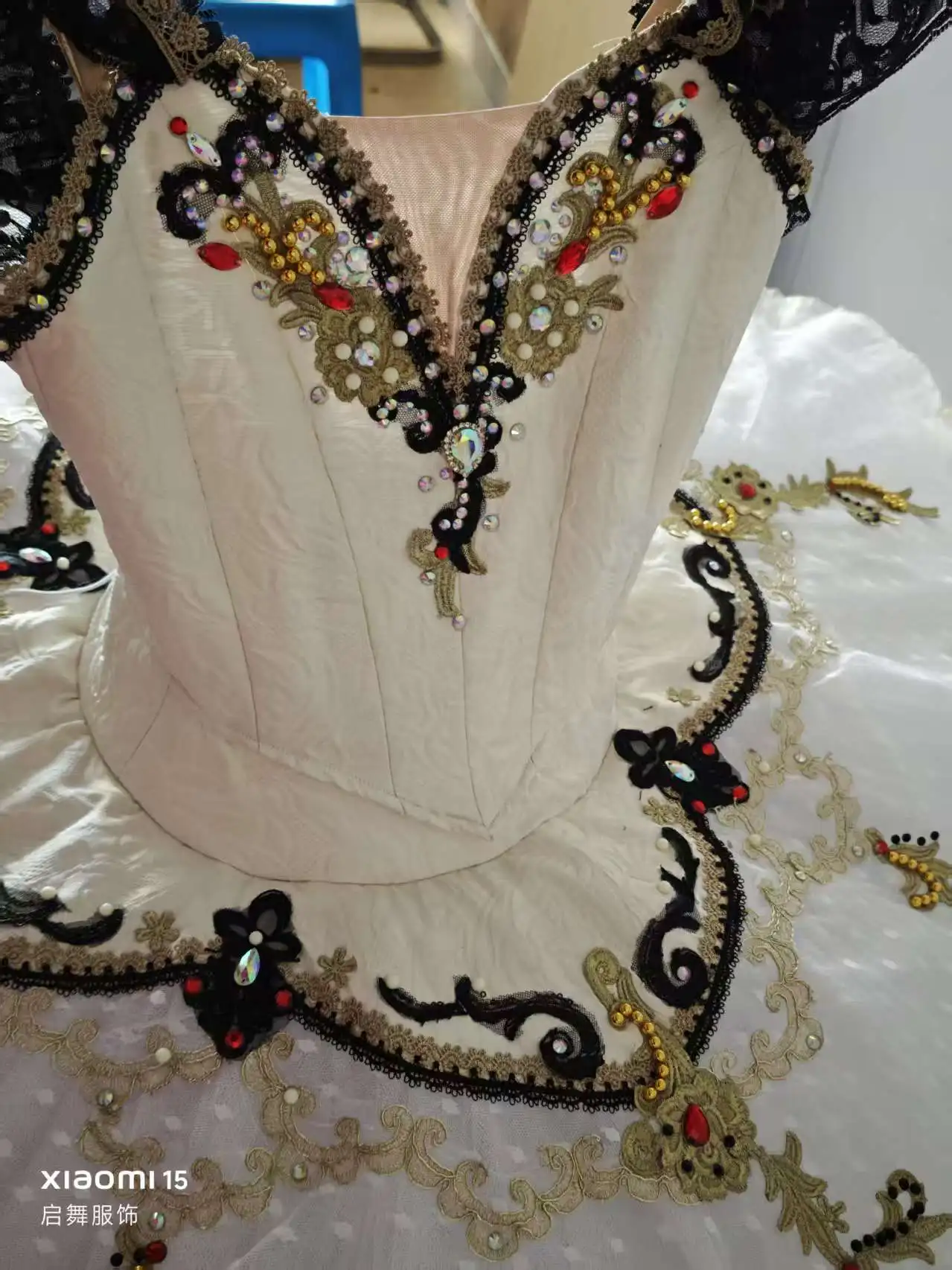 تنورة باليه جديدة أزياء توتو فطيرة كلاسيكية احترافية #3