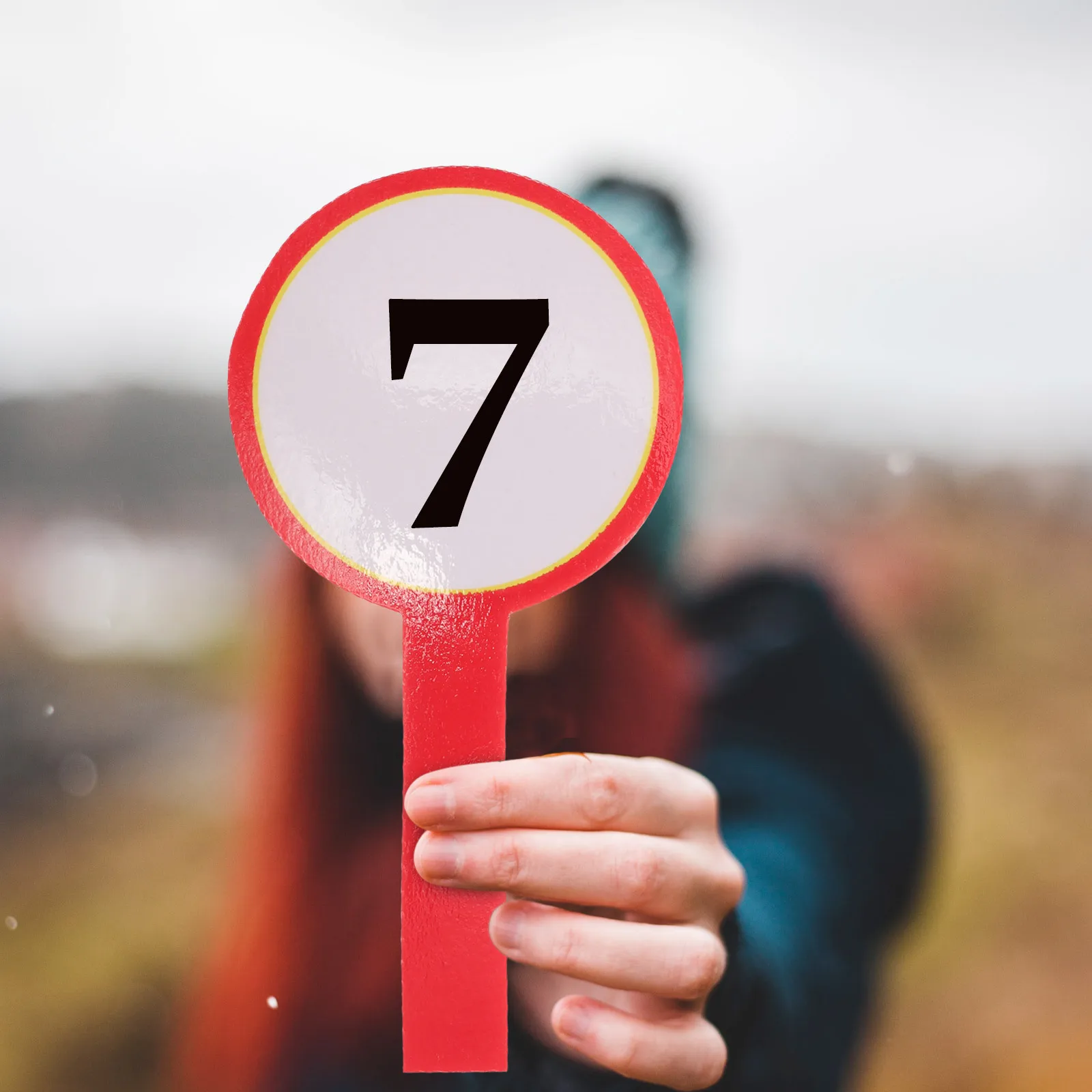 

2Pcs Blank Scoreboard Double Sided Dry Erase Board Portable Handheld Writing Paddle for Judges Scoring Voting and Teaching Tools