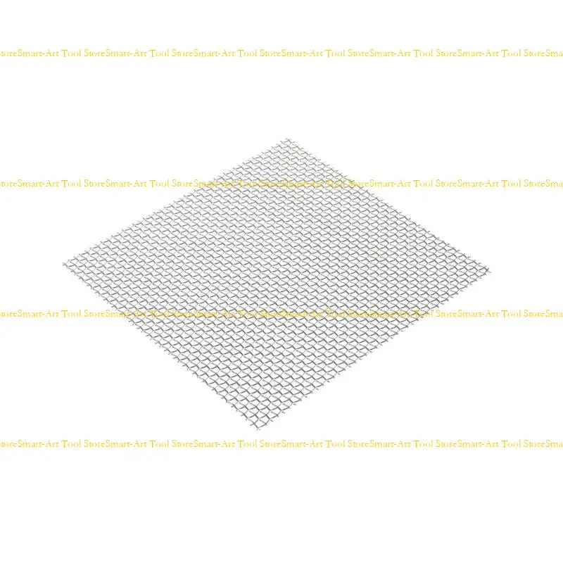 E1PB dekoratif lumut perairan lumut stainless steel sheets mesh 3.2 "x 3.2" Pieces mesh aksesoris terbaik untuk dekorasi tanaman
