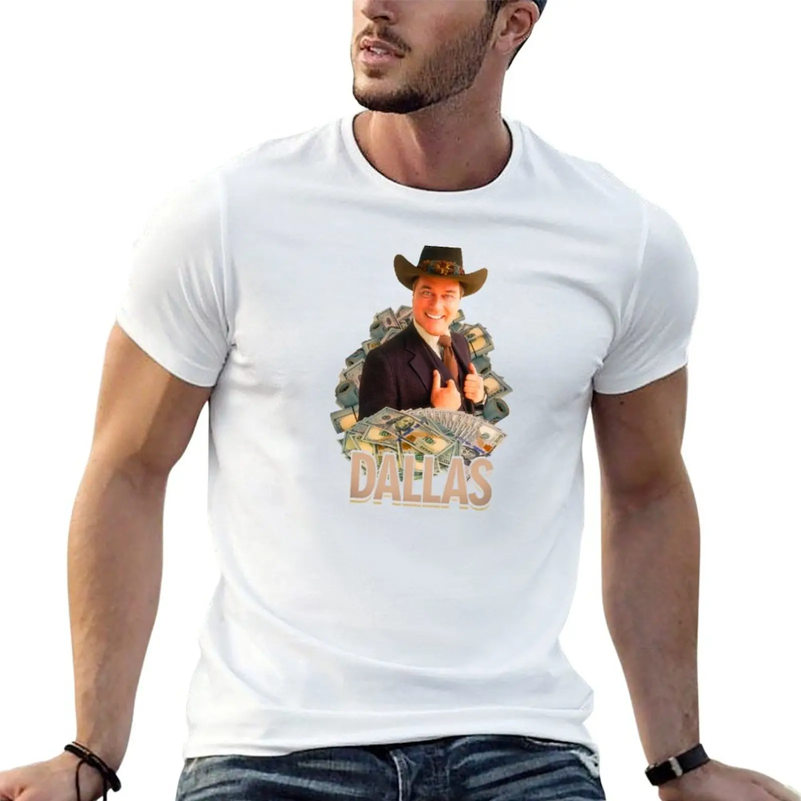 JR Ewing - Dallas - TV Shows T-Shirt essential t shirt oversized graphic tee tshirts for men