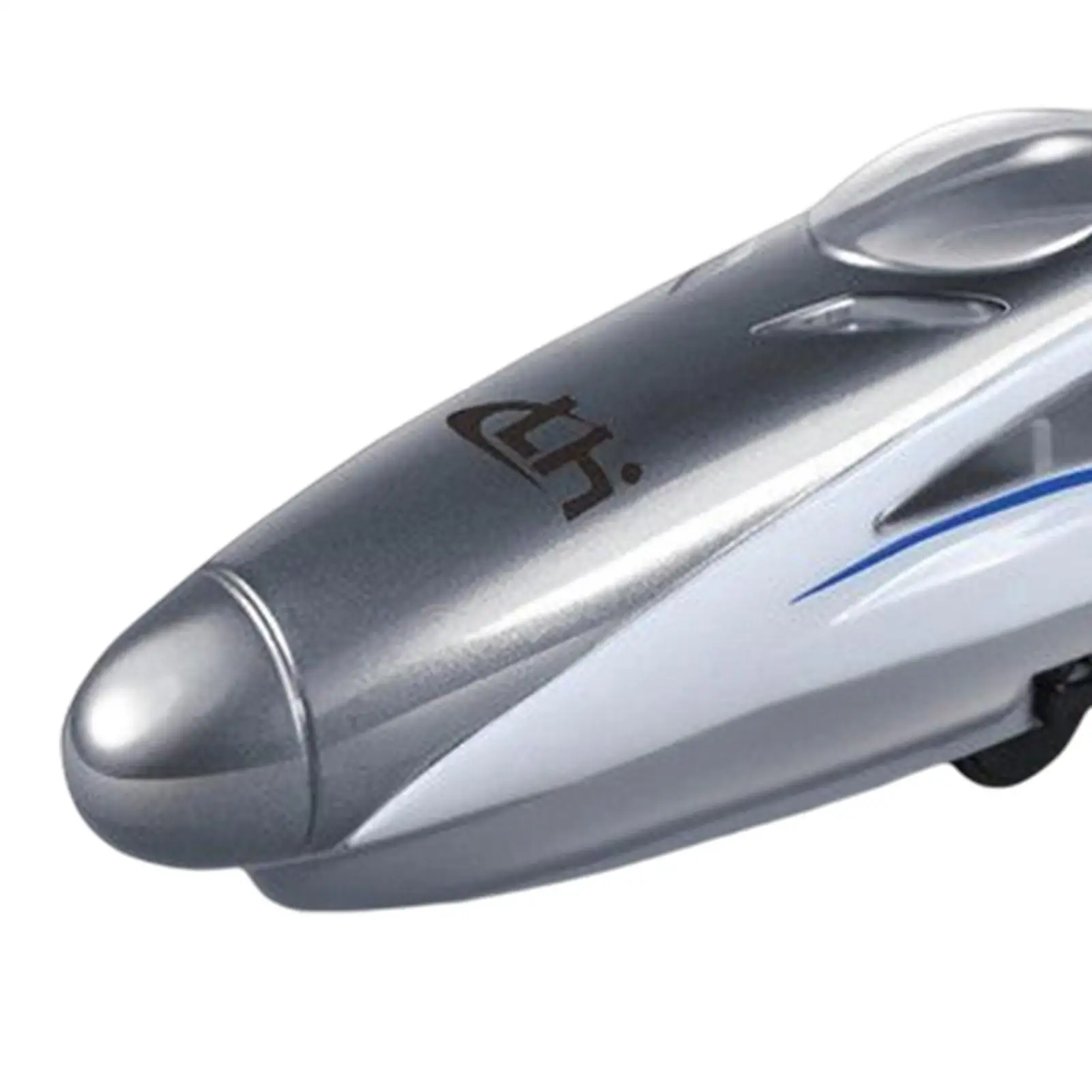 Brinquedo de trem de alta velocidade fingir jogar motor de locomotiva para presentes infantis branco