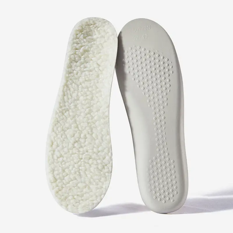 Warm Plush Self Heated Insole ฤดูหนาว Latex กีฬาพื้นรองเท้ารองเท้าสําหรับรองเท้า Arch Support รองเท้า Pads Shock Absorbing รองเท้า Sole Insert