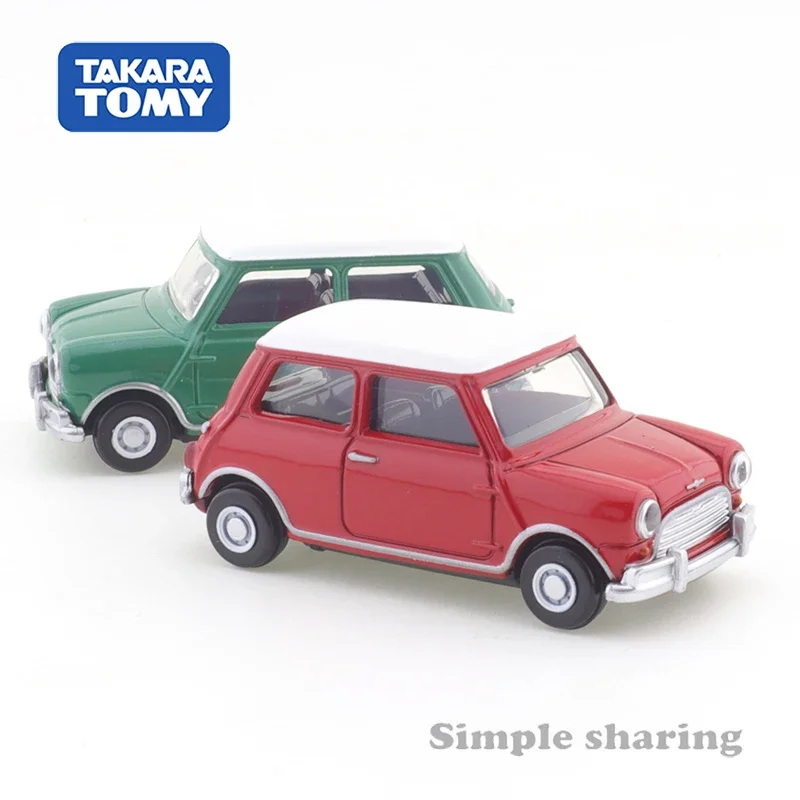 Takara Tomy Tomica Premium 12 Morris Mini, Alloy Diecast coleção carro modelo brinquedos, lançamento Especificação Ornamentos