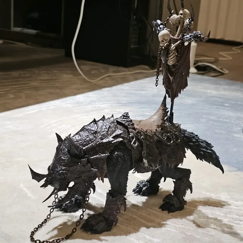 

D20 Studio 1/12 Scale Soldier Dolls Scene Decorations Fierce Giant Wolf Mount Iron Blade For 6" 7 "Action Figure Body