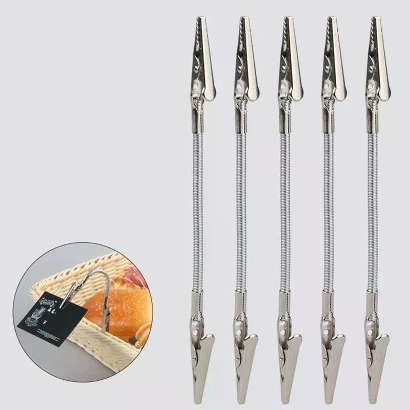 3pcs Double-ended Mosquito-repellent Incense Clip Universal Crocodile Clip Bracket Broken Incense Clip Extended Hose
