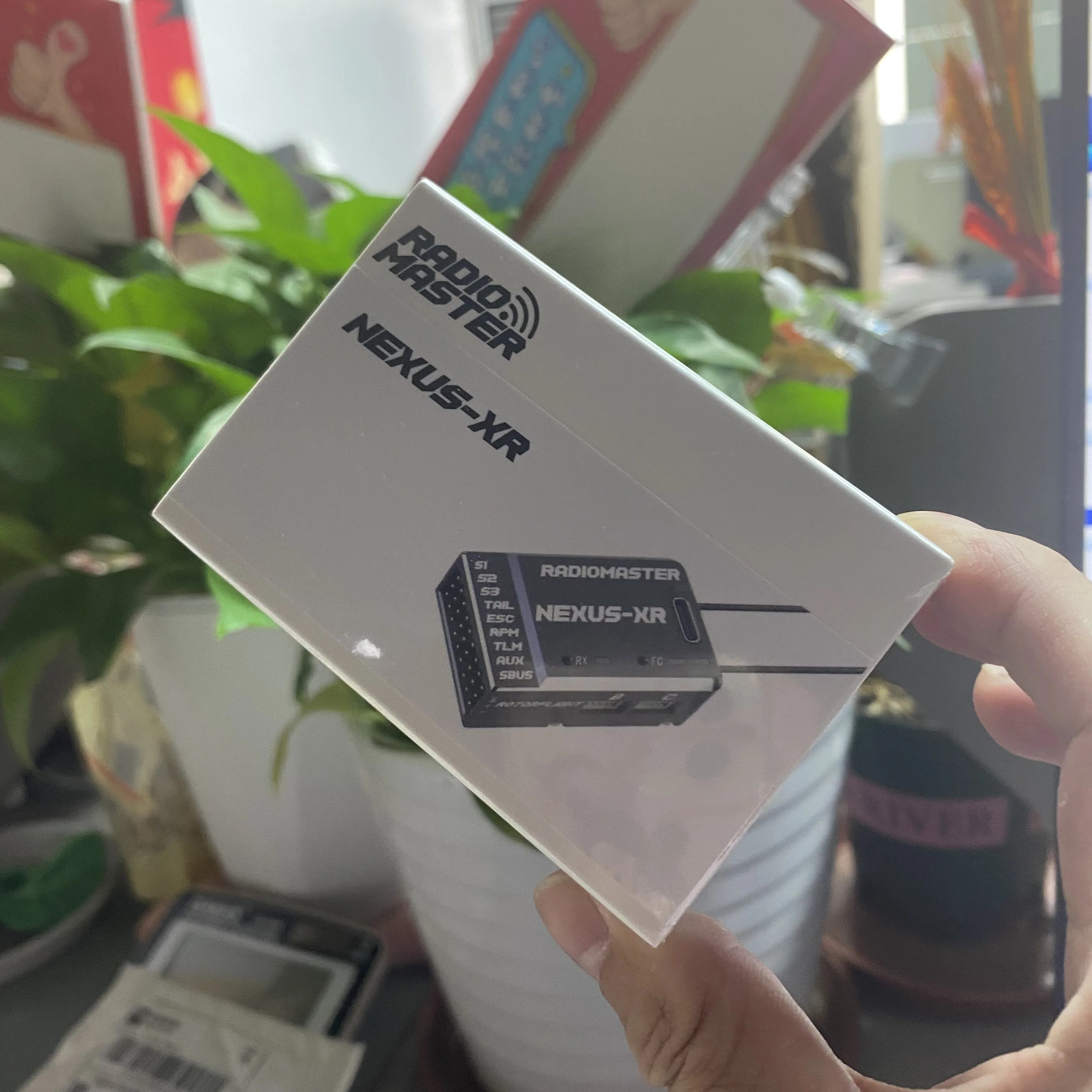 

RadioMaster RC NEXUS-XR Flight Control Helicopter 2.4GHz 5-16V/DC 256MB Flash ICM42688P 6-axis MEMS Gyro For RC Helicopters