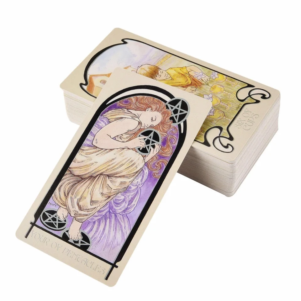Picture 6: Classic Ethereal Visions Illuminated Tarot The Rider Tarot Deck Cards for Beginners Divination Edition Borad Playing Game gift