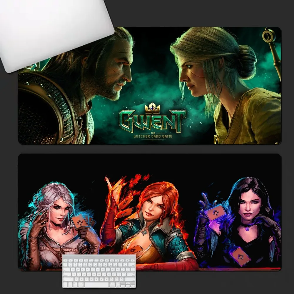 The W-Witcher Mousepad INS Tide Large Office Computer Desk Mat Table Keyboard Big Mouse Pad Laptop Cushion Non-slip for Teen