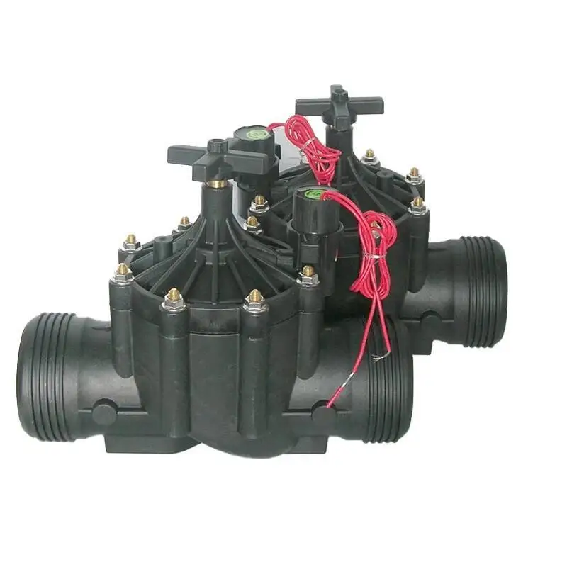 3 "ملف لولبي للمياه مغلق عادة 220 فولت 12 فولت 24 فولت نايلون Vae لري المناظر الطبيعية لحديقة المزرعة